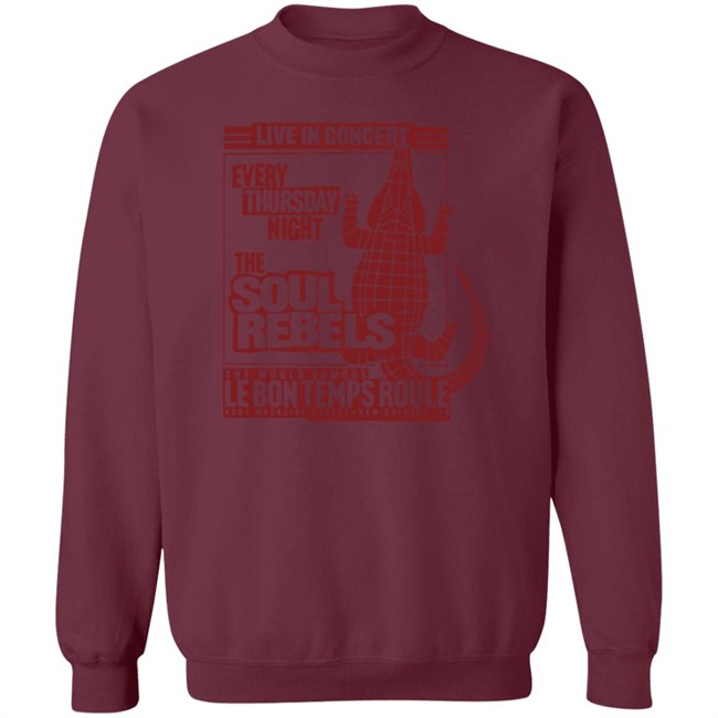 The Soul Rebels Merch The Soul Rebels Live At Le Bon Temps Tee The Soul Rebels Merch The Soul Rebels Live At Le Bon Temps Tee