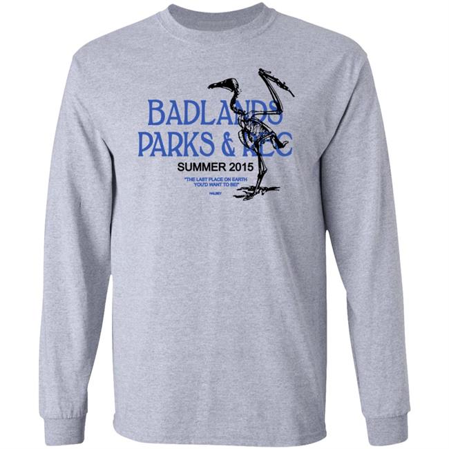 Halsey Merch Badlands Parks And Rec Shirt Halsey Merch Badlands Parks And Rec Shirt
