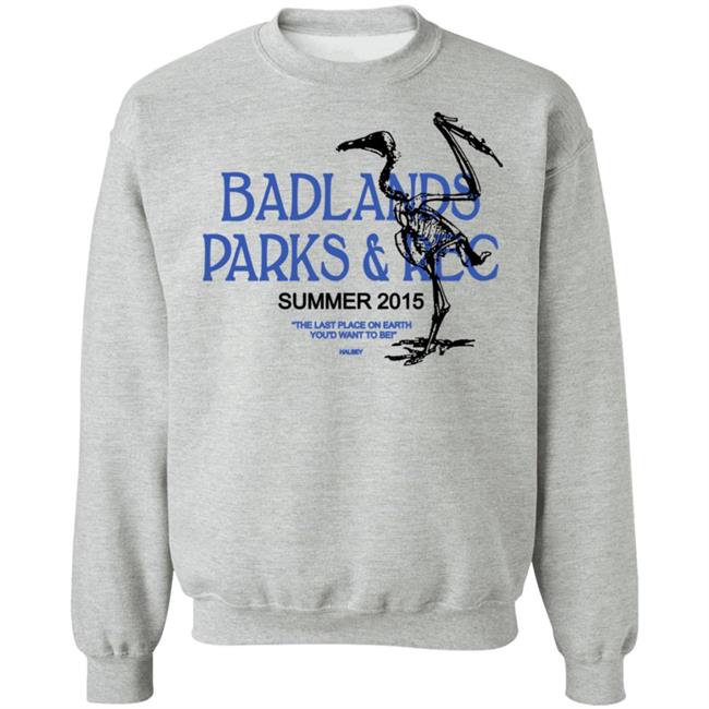 Halsey Merch Badlands Parks And Rec Shirt Halsey Merch Badlands Parks And Rec Shirt