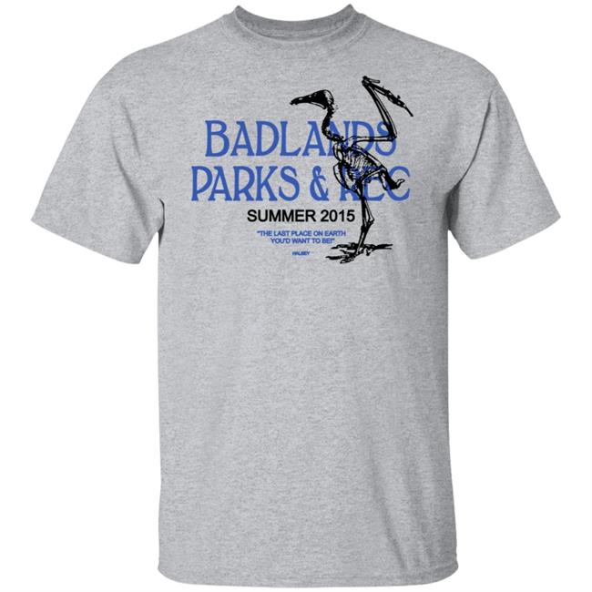 Halsey Merch Badlands Parks And Rec Shirt Halsey Merch Badlands Parks And Rec Shirt