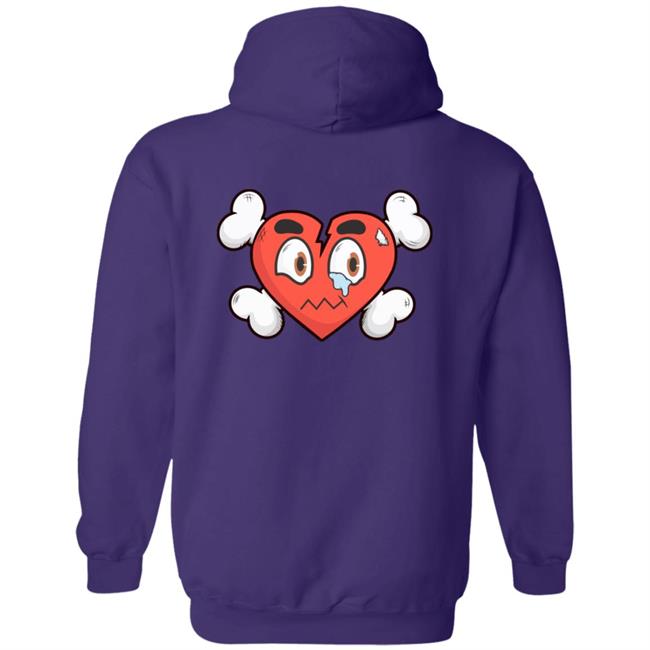 Glo Gang Merch Heartbreak Tee Shirt Glo Gang Merch Heartbreak Tee Shirt