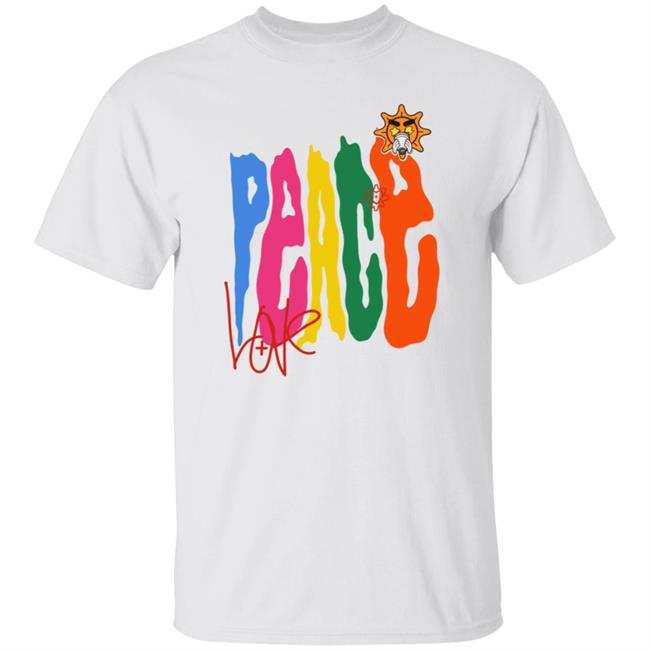 Glo Gang Merch Peace And Love Tee Shirt