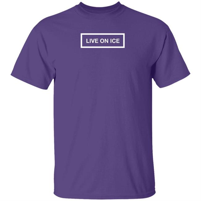 Live On Ice Anniversary Tee Shirt Live On Ice Anniversary Tee Shirt
