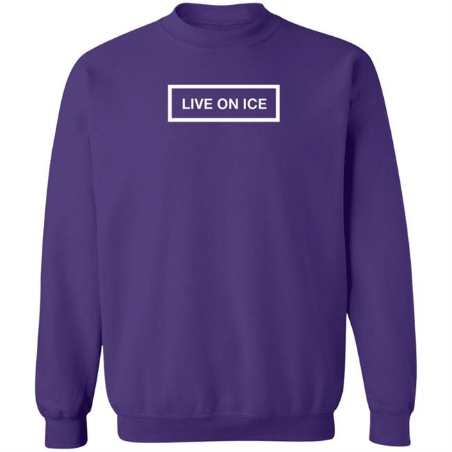 Live On Ice Anniversary Tee Shirt Live On Ice Anniversary Tee Shirt
