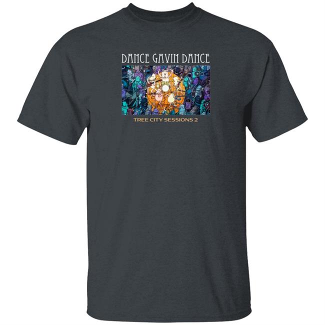 Dance Gavin Dance Merch Dance Gavin Dance Tree Sessions 2 Shirt Dance Gavin Dance Merch Dance Gavin Dance Tree Sessions 2 Shirt