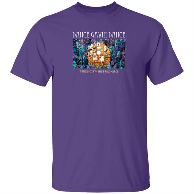 Dance Gavin Dance Merch Dance Gavin Dance Tree Sessions 2 Shirt Dance Gavin Dance Merch Dance Gavin Dance Tree Sessions 2 Shirt