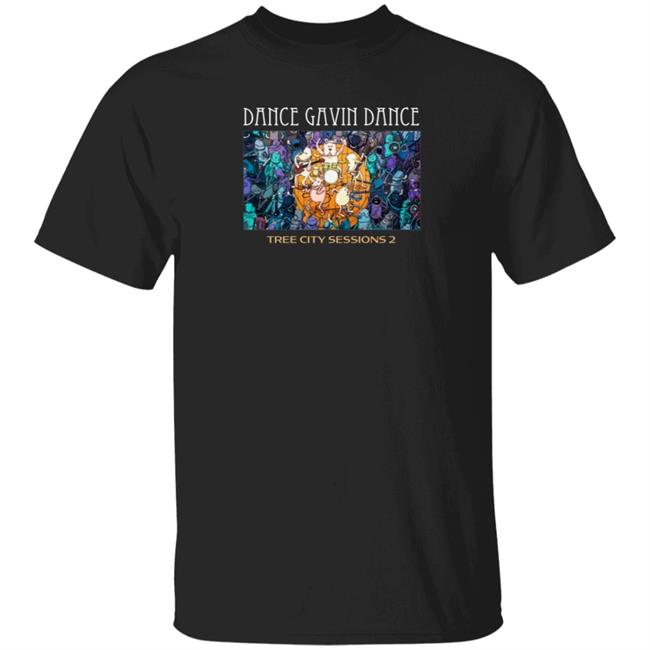 Dance Gavin Dance Merch Dance Gavin Dance Tree Sessions 2 Shirt