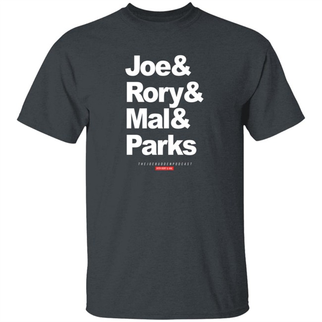 Joe Budden Podcast Merch Friend Of The Show Joe & Rory & Mal & Parks Tee Joe Budden Podcast Merch Friend Of The Show Joe & Rory & Mal & Parks Tee