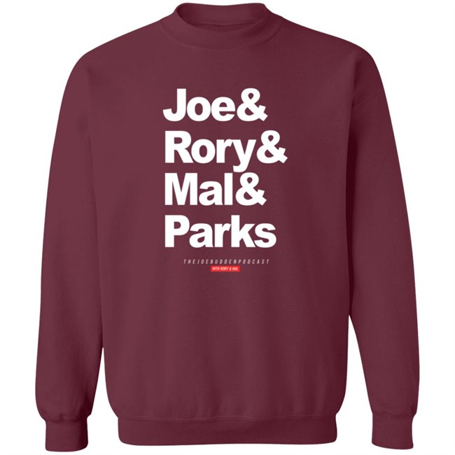 Joe Budden Podcast Merch Friend Of The Show Joe & Rory & Mal & Parks Tee Joe Budden Podcast Merch Friend Of The Show Joe & Rory & Mal & Parks Tee