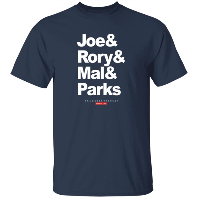 Joe Budden Podcast Merch Friend Of The Show Joe & Rory & Mal & Parks Tee Joe Budden Podcast Merch Friend Of The Show Joe & Rory & Mal & Parks Tee