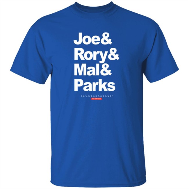 Joe Budden Podcast Merch Friend Of The Show Joe & Rory & Mal & Parks Tee Joe Budden Podcast Merch Friend Of The Show Joe & Rory & Mal & Parks Tee