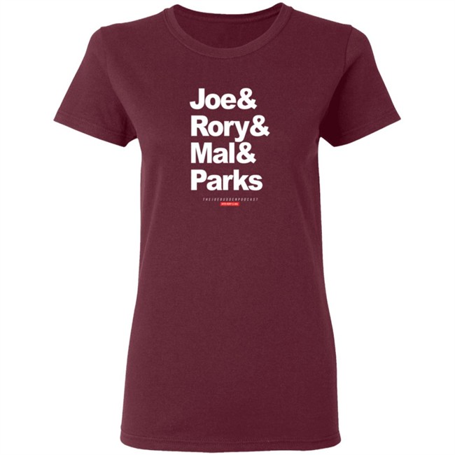 Joe Budden Podcast Merch Friend Of The Show Joe & Rory & Mal & Parks Tee Joe Budden Podcast Merch Friend Of The Show Joe & Rory & Mal & Parks Tee