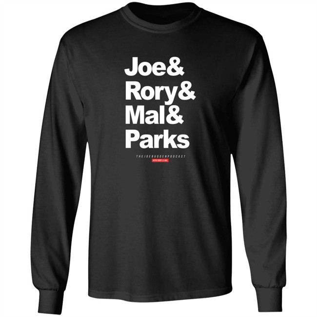 Joe Budden Podcast Merch Friend Of The Show Joe & Rory & Mal & Parks Tee Joe Budden Podcast Merch Friend Of The Show Joe & Rory & Mal & Parks Tee