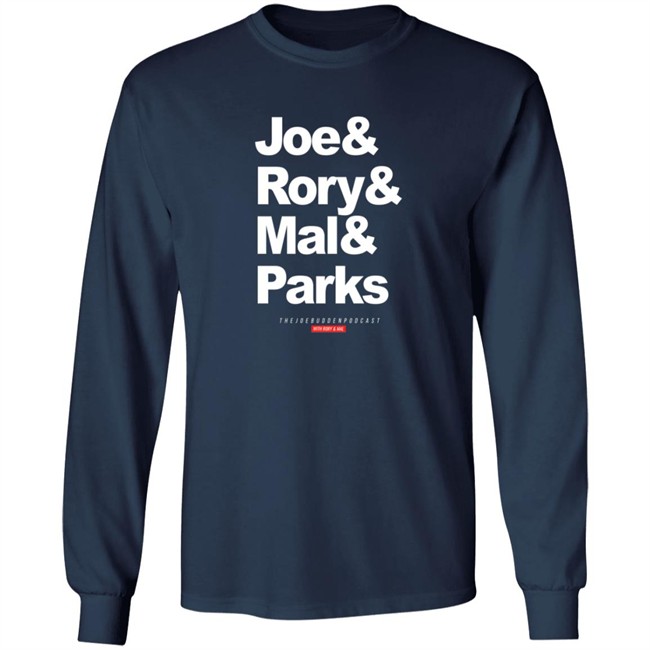Joe Budden Podcast Merch Friend Of The Show Joe & Rory & Mal & Parks Tee Joe Budden Podcast Merch Friend Of The Show Joe & Rory & Mal & Parks Tee