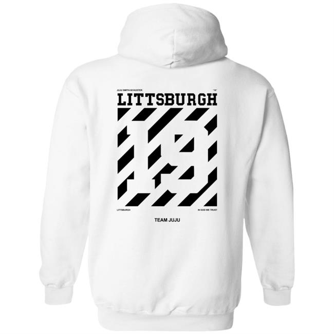 Team Juju Merch Littsburgh White Tee Shirt Hoodie Team Juju Merch Littsburgh White Tee Shirt Hoodie