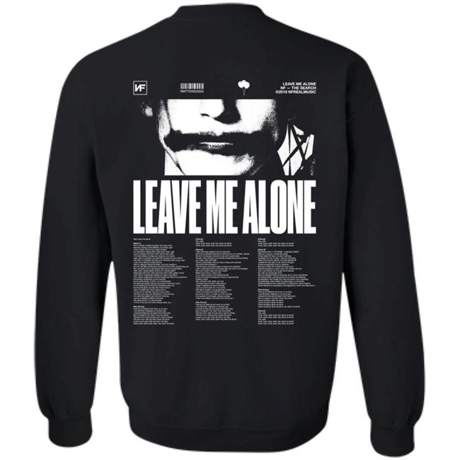 Nf Merch Leave Me Alone Hoodie Nf Merch Leave Me Alone Hoodie