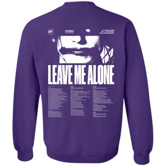 Nf Merch Leave Me Alone Hoodie Nf Merch Leave Me Alone Hoodie