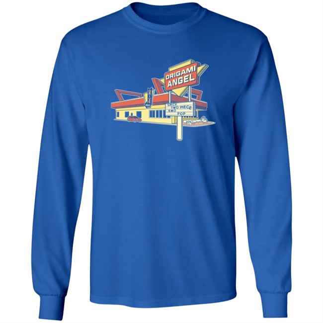 Origami Angel Merch Drive Thru Long Sleeve T Shirt Origami Angel Merch Drive Thru Long Sleeve T Shirt