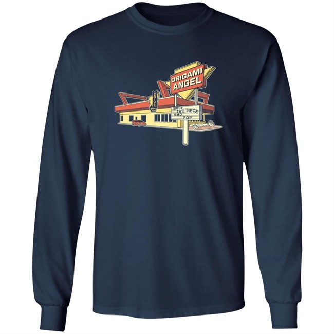 Origami Angel Merch Drive Thru Long Sleeve T Shirt Origami Angel Merch Drive Thru Long Sleeve T Shirt