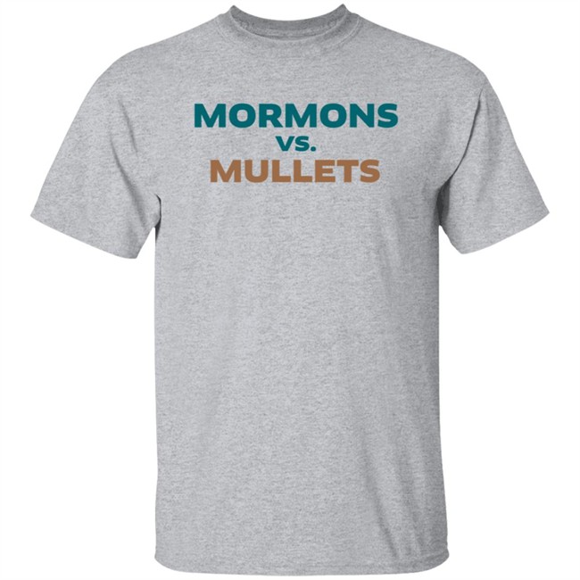 Mormons Vs Mullets T Shirt Mormons Vs Mullets T Shirt