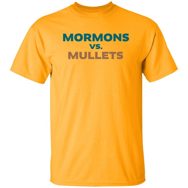 Mormons Vs Mullets T Shirt Mormons Vs Mullets T Shirt