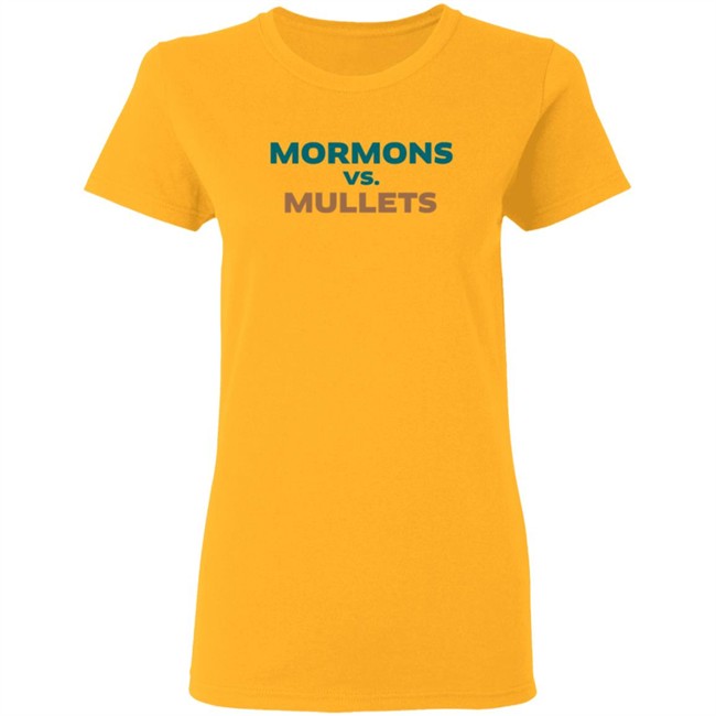 Mormons Vs Mullets T Shirt Mormons Vs Mullets T Shirt
