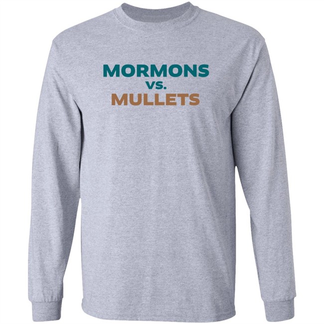 Mormons Vs Mullets T Shirt Mormons Vs Mullets T Shirt
