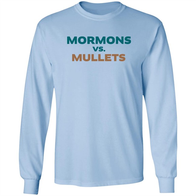 Mormons Vs Mullets T Shirt Mormons Vs Mullets T Shirt