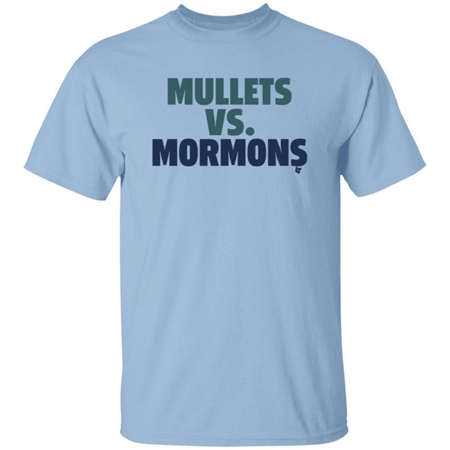 Mullets Vs. Mormons Breakingt T Shirt Mullets Vs. Mormons Breakingt T Shirt