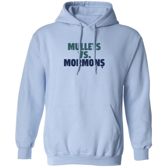 Mullets Vs. Mormons Breakingt T Shirt Mullets Vs. Mormons Breakingt T Shirt