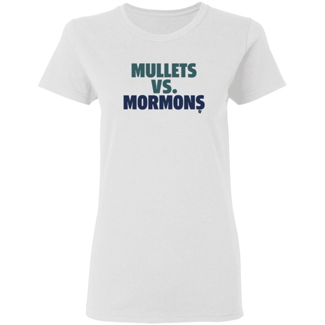 Mullets Vs. Mormons Breakingt T Shirt Mullets Vs. Mormons Breakingt T Shirt