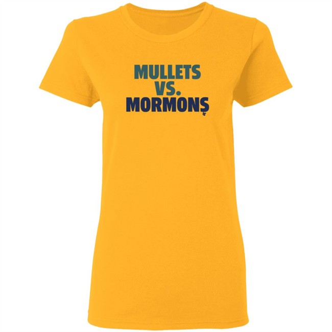 Mullets Vs. Mormons Breakingt T Shirt Mullets Vs. Mormons Breakingt T Shirt