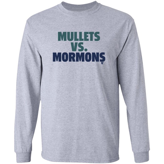 Mullets Vs. Mormons Breakingt T Shirt Mullets Vs. Mormons Breakingt T Shirt