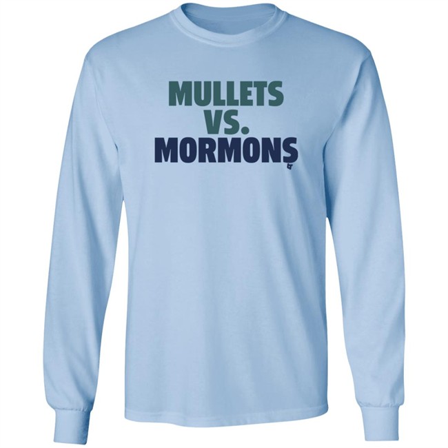 Mullets Vs. Mormons Breakingt T Shirt Mullets Vs. Mormons Breakingt T Shirt