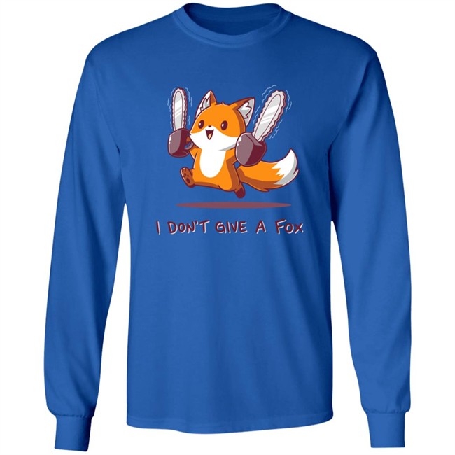Turtle Merch I Don't Give A Fox Shirt Turtle Merch I Don't Give A Fox Shirt