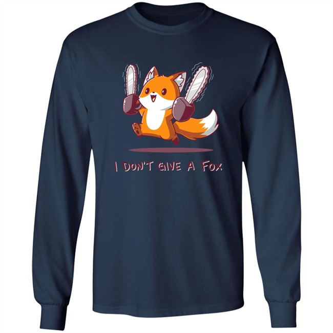Turtle Merch I Don't Give A Fox Shirt Turtle Merch I Don't Give A Fox Shirt
