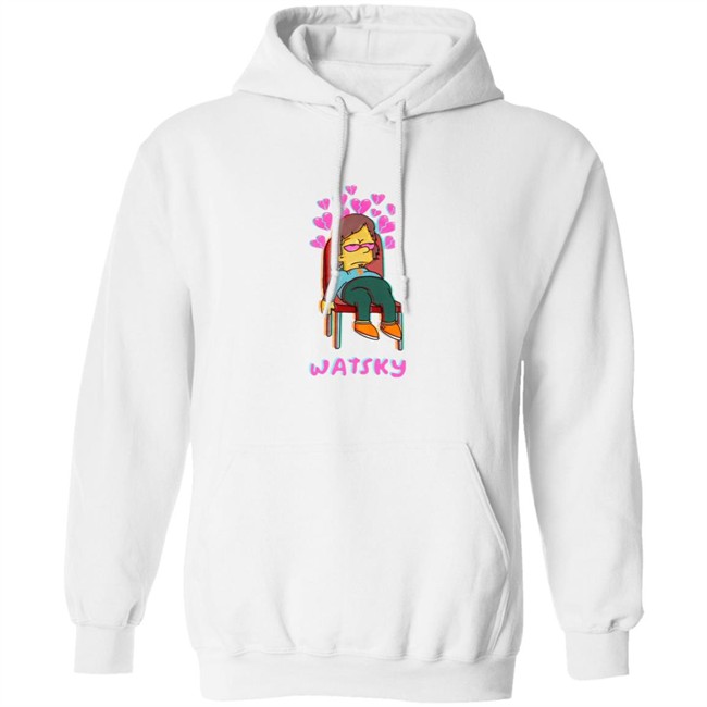 George Watsky Merch Store Bartsky White Tee Shirt George Watsky Merch Store Bartsky White Tee Shirt