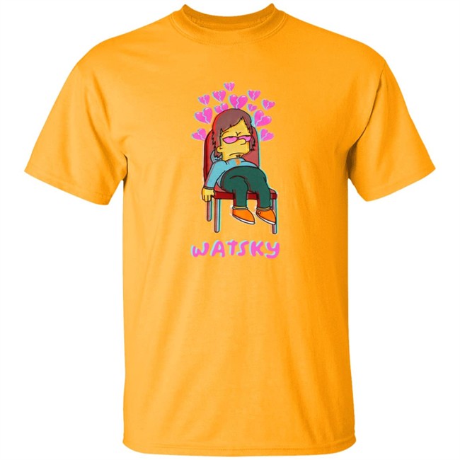 George Watsky Merch Store Bartsky White Tee Shirt George Watsky Merch Store Bartsky White Tee Shirt