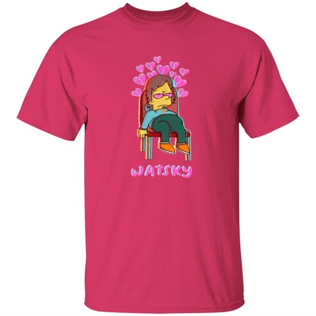 George Watsky Merch Store Bartsky White Tee Shirt George Watsky Merch Store Bartsky White Tee Shirt