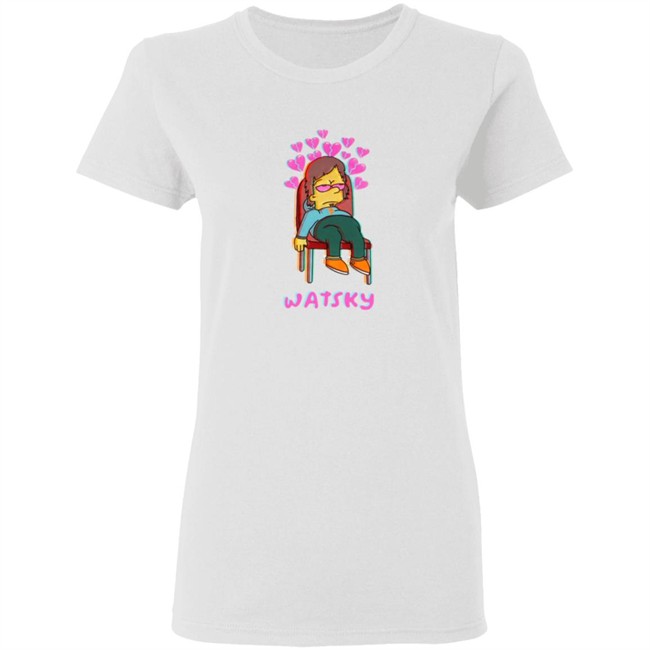 George Watsky Merch Store Bartsky White Tee Shirt George Watsky Merch Store Bartsky White Tee Shirt