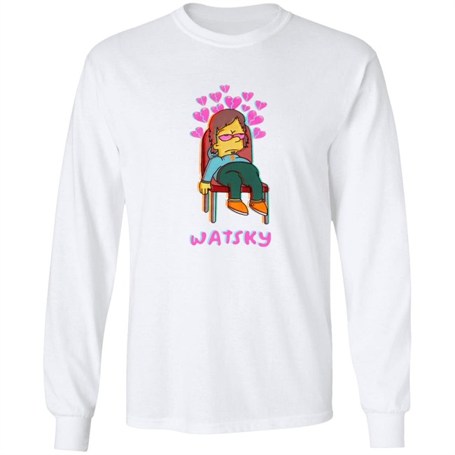 George Watsky Merch Store Bartsky White Tee Shirt George Watsky Merch Store Bartsky White Tee Shirt