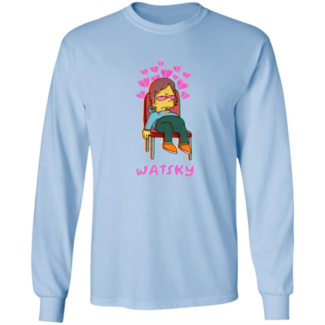 George Watsky Merch Store Bartsky White Tee Shirt George Watsky Merch Store Bartsky White Tee Shirt