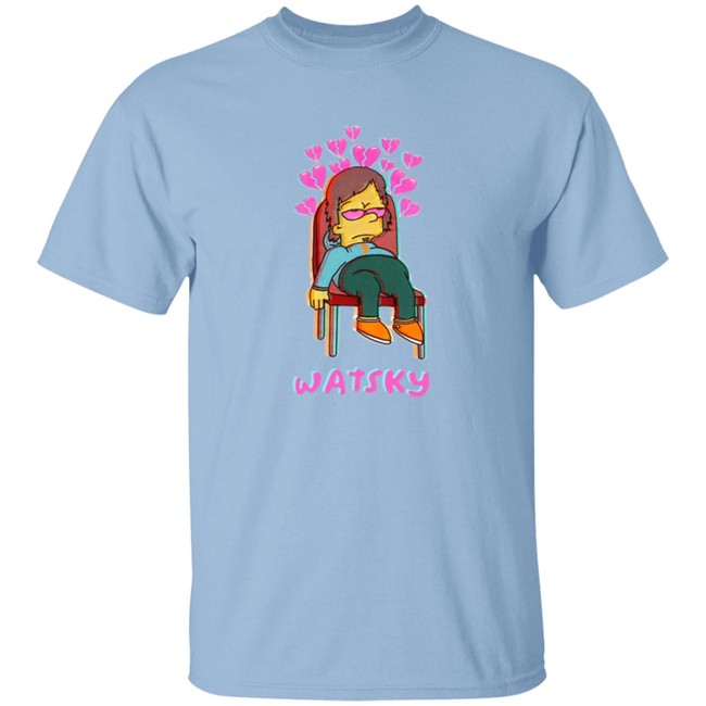 George Watsky Merch Store Bartsky White Tee Shirt George Watsky Merch Store Bartsky White Tee Shirt