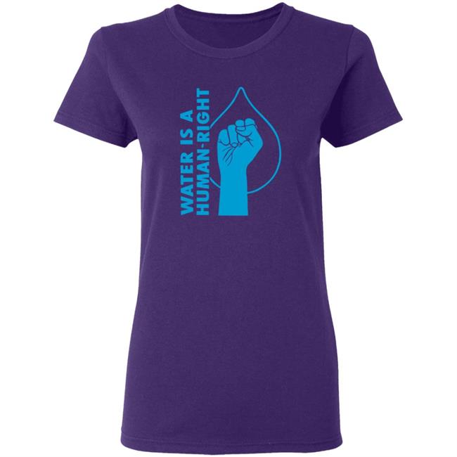 Rashida For Congress Merch Water Is A Human Right Shirt Rashida For Congress Merch Water Is A Human Right Shirt
