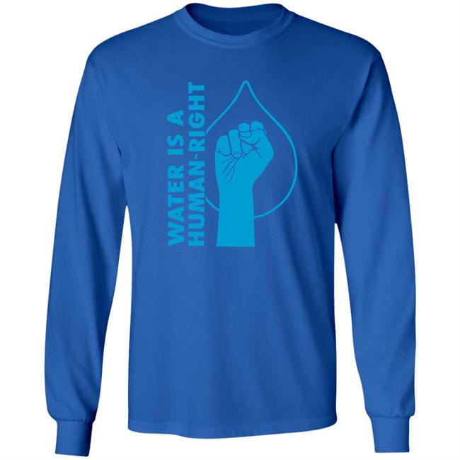 Rashida For Congress Merch Water Is A Human Right Shirt Rashida For Congress Merch Water Is A Human Right Shirt