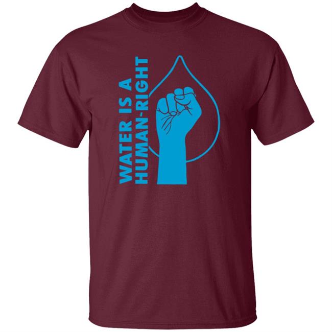 Rashida For Congress Merch Water Is A Human Right Shirt Rashida For Congress Merch Water Is A Human Right Shirt