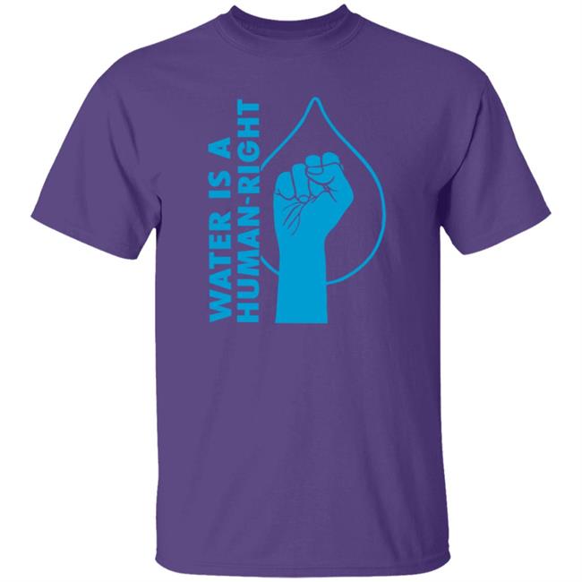 Rashida For Congress Merch Water Is A Human Right Shirt Rashida For Congress Merch Water Is A Human Right Shirt