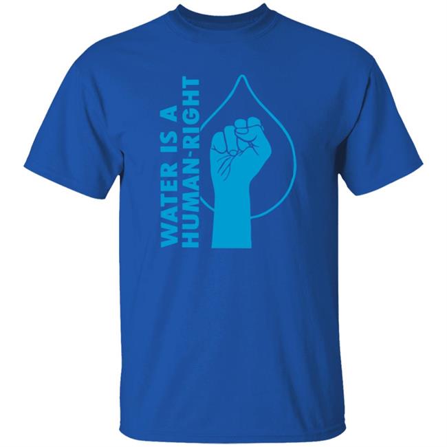Rashida For Congress Merch Water Is A Human Right Shirt Rashida For Congress Merch Water Is A Human Right Shirt
