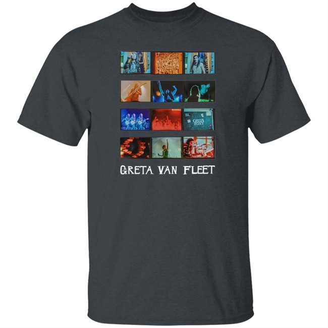 Greta Van Fleet Merch Collage T Shirt Greta Van Fleet Merch Collage T Shirt