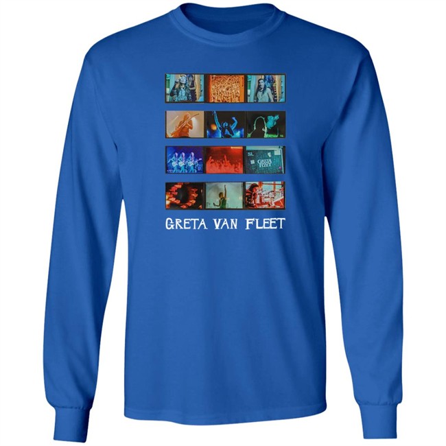Greta Van Fleet Merch Collage T Shirt Greta Van Fleet Merch Collage T Shirt